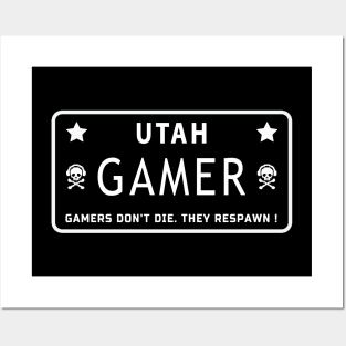 Gamer. UTAH Posters and Art